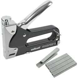 wolfcraft Manuelles Heftgeräteset Tacocraft 7, 1001 Stück
