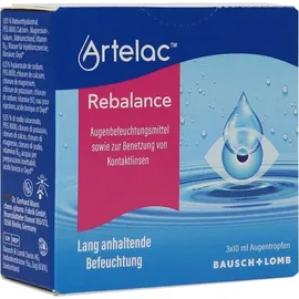 Dr Gerhard Mann ARTELAC Rebalance Augentropfen 3X10 ml