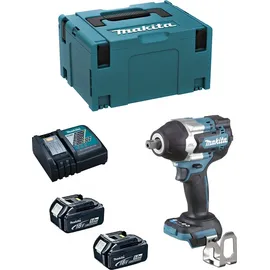 Makita DTW701RTJ inkl. 2 x 5,0 Ah Akku + Ladegerät + Makpac Gr. 3