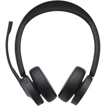 Yealink WH64 Dual Teams Headset, Kabellos, On-Ear, Schwarz