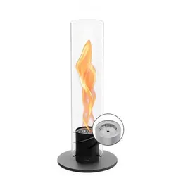 SPIN 900 Tischfeuer schwarz inkl. Bio-Burner - bis zu 1100 W Leistung 00693