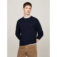 Tommy Hilfiger Rundhalspullover »PIMA ORG CTN CASHMERE CREW NECK«, Gr. M (48/50), desert sky, , 47381313-M