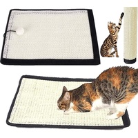 Kratzmatte Katzen Kratzbrett Sisal Katzenkratzbrett Sofa Eckkratzbrett Möbelschutz Kratzspielzeug Wandschutz Wandkratzbrett Kratzbretter Haustier Kratzteppich Kratzschutz für Möbel Zimmerecke Wand