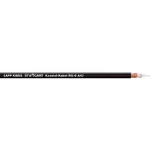 Lapp 2170016/500 Koaxialkabel Außen-Durchmesser: 10.30 mm RG6 A/U 75Ω Schwarz 500 m