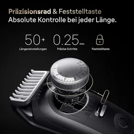 Braun Series 9 Barttrimmer Schwarz