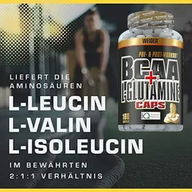 Weider BCAA + L-Glutamine Kapseln 180 St.