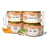 alphazoo Probierschmaus Nassfutter 4 x 200 g