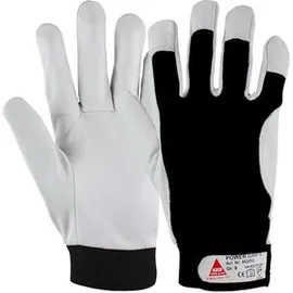 Hase Safety Gloves Hase Arbeitshandschuhe Power Grip II Größe 9, Ziegennappaleder