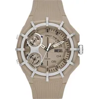 Diesel Herrenuhr Perlon/Nylon braun Herren