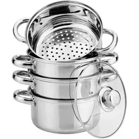 Kinghoff Matowarka Dampfgarer 18 cm rund