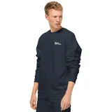 Jack Wolfskin Herren Essential CREWNECK M Sweatshirt, Night Blue,