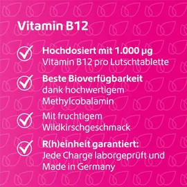 r(h)ein nutrition & health gmbh Vitamin B12 Activ 1000 μg hochdosiert+vegan Kapseln