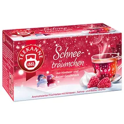 TEEKANNE Schneeträumchen Tee 20 Portionen
