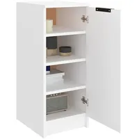 VidaXL Schuhschrank Weiß 30x35x70 cm Holzwerkstoff