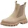 Marco Tozzi Damen Chelsea Boots mit Chunky-Sohle Modern, Braun (Taupe), 40