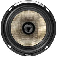 Focal PS165FE 2-Wege-Koaxial-Lautsprecher, 140 W, 16,5 cm, mit Flachs-Kegel-Technologie