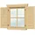 SKANHOLZ Fensterläden für Gartenhäuser