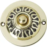 HEIDEMANN Klingeltaster Virgo Messing- poliert