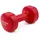 Sport-Thieme Fausthantel Vinyl 6 kg rot