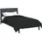 vidaXL Sommerdecke Schwarz 220 x 155 cm Mikrofaser