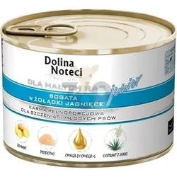 Dolina Noteci PREMIUM  für Hunde kleiner Rassen JUNIOR reich an Lammmägen 185 g