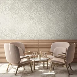 A.S. Création Vliestapete Floral 64 cm 10 m Beige/Gold 388302