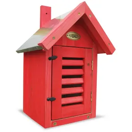 HABAU Florfliegenkasten – Insektenhotel, mit Metalldach, 20 X 20,5 X 37,5 Cm