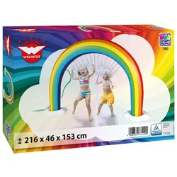 Wehncke Sprinkler Regenbogen mit Wolken