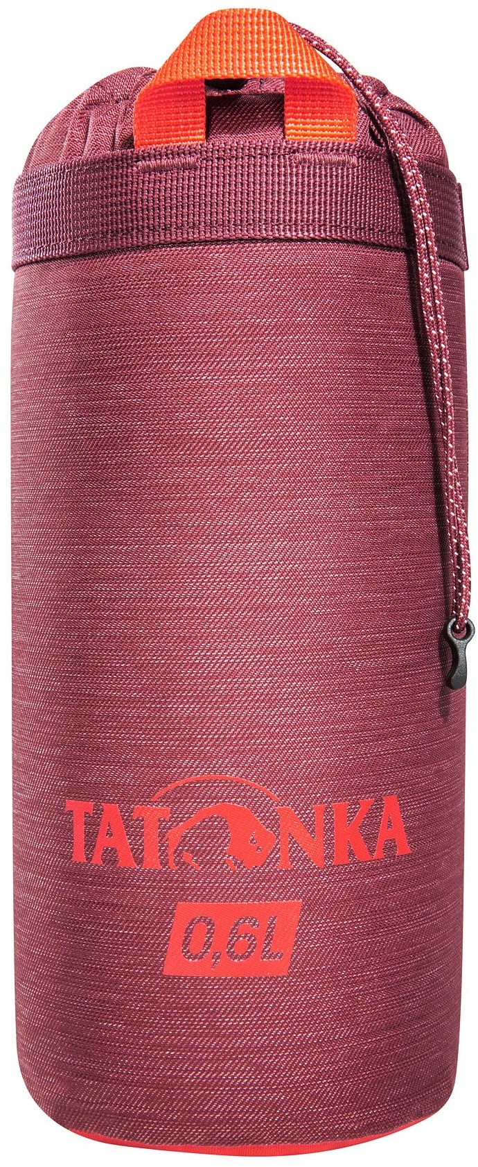 Tatonka Thermo Bottle Cover - Isolierhülle für Trinkflaschen (0,6 / 1 / 1,5 Liter), Bordeaux Red (0.6l)