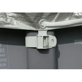 Intex Deluxe Abdeckplane grau Ø 549 cm