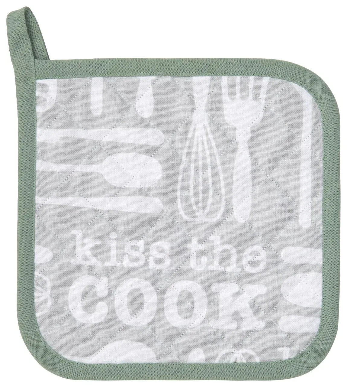 Zurbrüggen Topflappen KISS THE COOK - B/L ca. 20.00x20.00