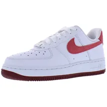 Nike Air Force 1 '07 Herren White/Adobe/Team Red/Dragon Red 38,5