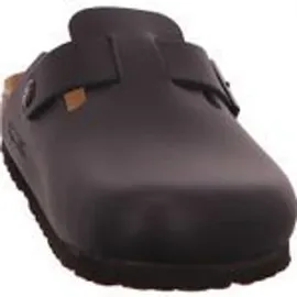 Birkenstock Boston Naturleder schmal schwarz 45