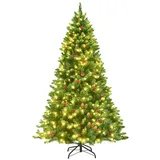 Costway Künstlicher Weihnachtsbaum grün 112 cm