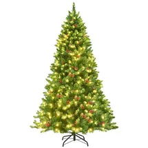 Costway Künstlicher Weihnachtsbaum grün 112 cm