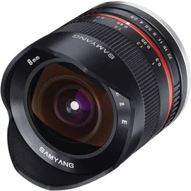 Samyang 8mm F2,8 Fisheye UMC II Fuji X schwarz