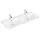 Villeroy & Boch Avento Doppelwaschtisch 120 x 47 x 16 cm 4A23CK01