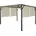 Pergola inkl Schiebedach beige