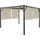 MCW Pergola Beja 3 x 3 m inkl. Schiebedach beige