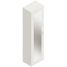 FMD Mehrzweckschrank FMD "Inca 1", weiß, B:50cm H:184cm T:34,5cm, Holzwerkstoff, Schränke, Mehrzweckschrank, Garderobenschr., Aktenschr., Mehrzweckschr., Breite 50 cm, Höhe 184 cm