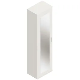 FMD Mehrzweckschrank FMD "Inca 1", weiß, B:50cm H:184cm T:34,5cm, Holzwerkstoff, Schränke, Mehrzweckschrank, Garderobenschr., Aktenschr., Mehrzweckschr., Breite 50 cm, Höhe 184 cm