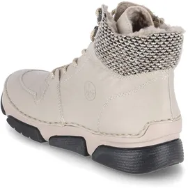Rieker Damen Schnürstiefel Beige Gr.: 38