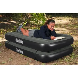 BESTWAY Tritech 2 Einzel-luftbett 188x99x25 cm - Black - 188x99x25cm