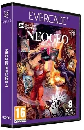 NEOGEO Arcade Collection 4 - Evercade - Samlung - PEGI 16