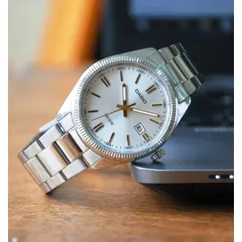 Casio Collection MTP-1302D-7A2VDF Herrenuhr – Silber