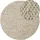 carpetfine Sina beige (dunkelbeige), H:14mm Ø:150cm, Wolle, Teppiche, grobe Struktur, Zeitloses Design, reine Wolle, Wohnzimmer