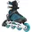 Damen Inline Skates Teal White EU 35 UK 2 5 US 5