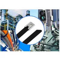 TRU Components TC-12647608 Stahlkabelbinder 200 mm 7.9 mm AISI