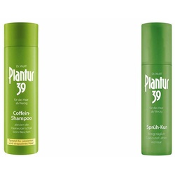 Plantur 39 Phyt-Coffein-Shampoo für coloriertes und strapaziertes Haar + Sprüh-Kur