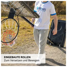 Dönges Basketballkorb Schwarz 150 - 305 cm